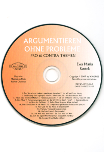 ARGUMENTIEREN OHNE PROBLEME (+CD) - Kliknij na obrazek aby go zamknąć