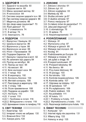 UKRAIŃSKI-POLSKI. Rozmawiaj na każdy temat 2. Nagrania w języku polskim - Kliknij na obrazek aby go zamknąć