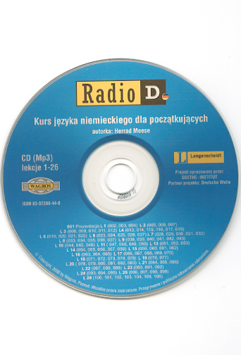 Radio D. Kurs języka niemieckiego dla początkujących (+CD) - Kliknij na obrazek aby go zamknąć